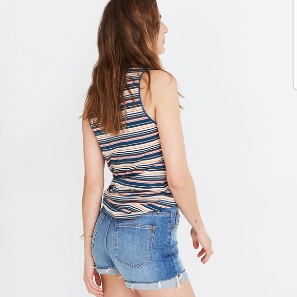 Madewell High-Rise Denim Shorts - Picture 2 of 8